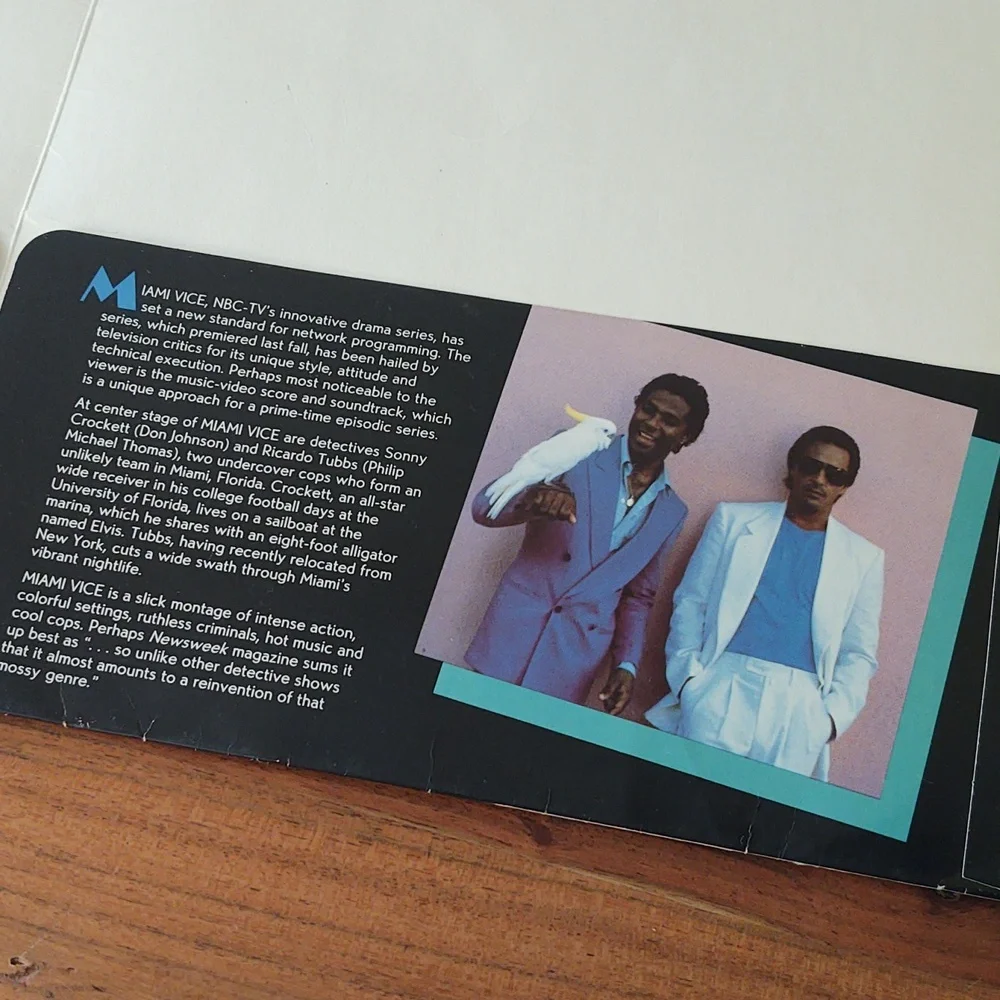 80's Miami Vice Don Johnson / Crockett - Tubbs School Folder by Bright Ideas